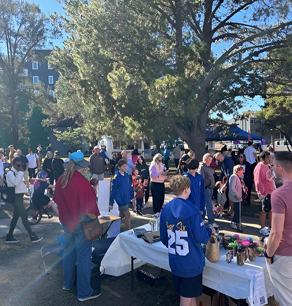 TP Dynamics supporting local spirit at Giralang Primary School’s fete