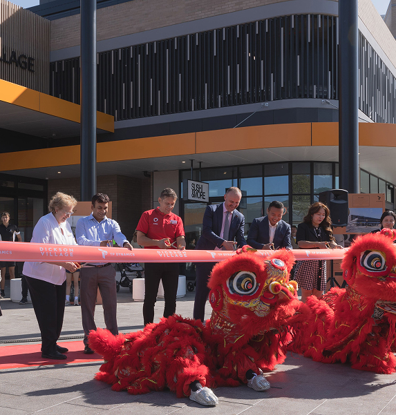 A new era for Dickson ribbon cutting ceremony