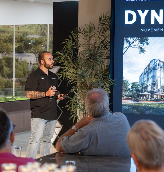 Denman Prospect Stage 3 development featuring modern apartment living and community spaces