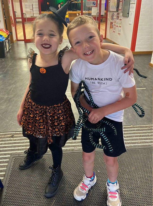 Kids enjoying the school disco sponsored by TP Dynamics