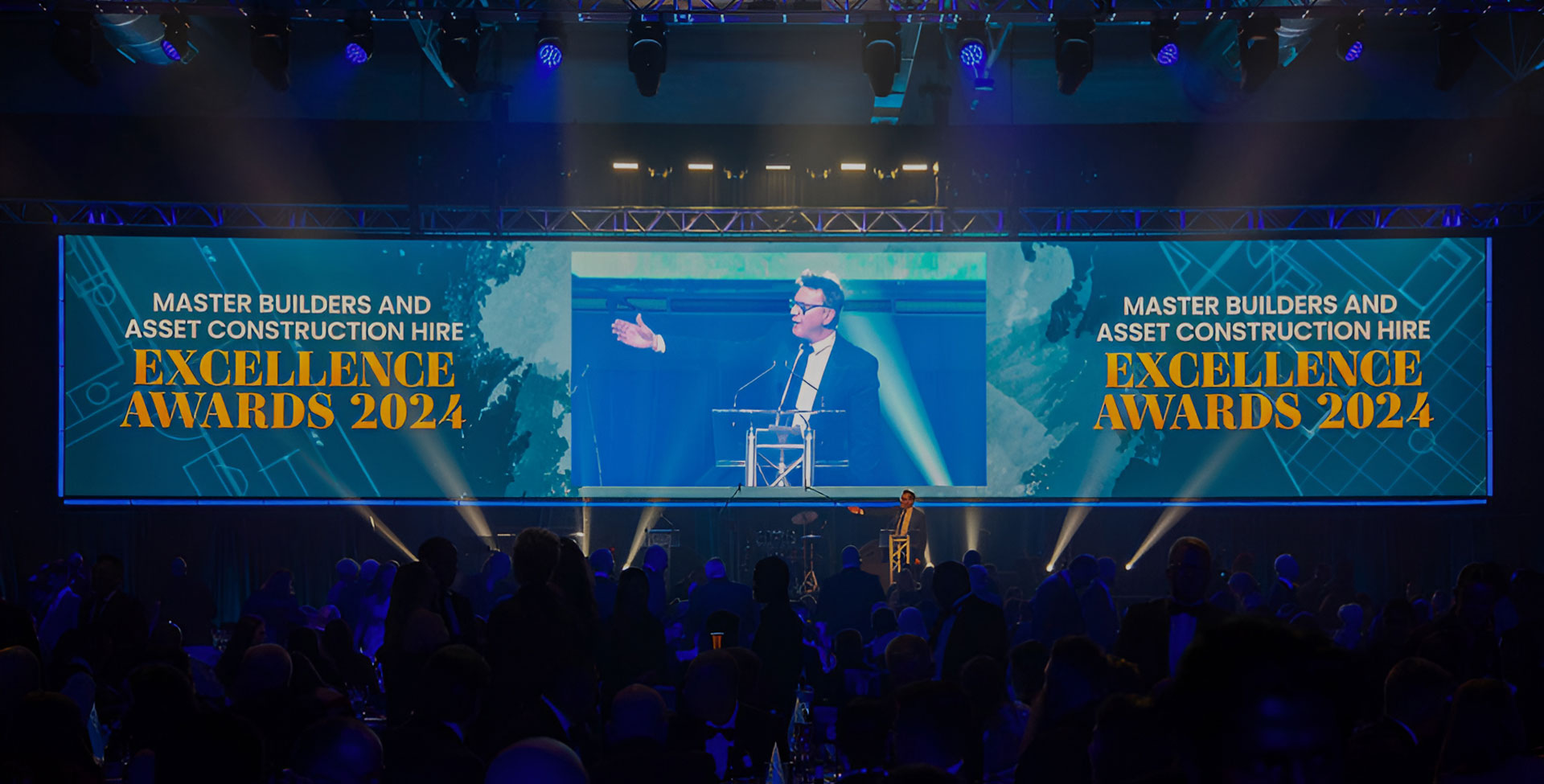 MBA Excellence Awards ceremony recognising TP Dynamics projects