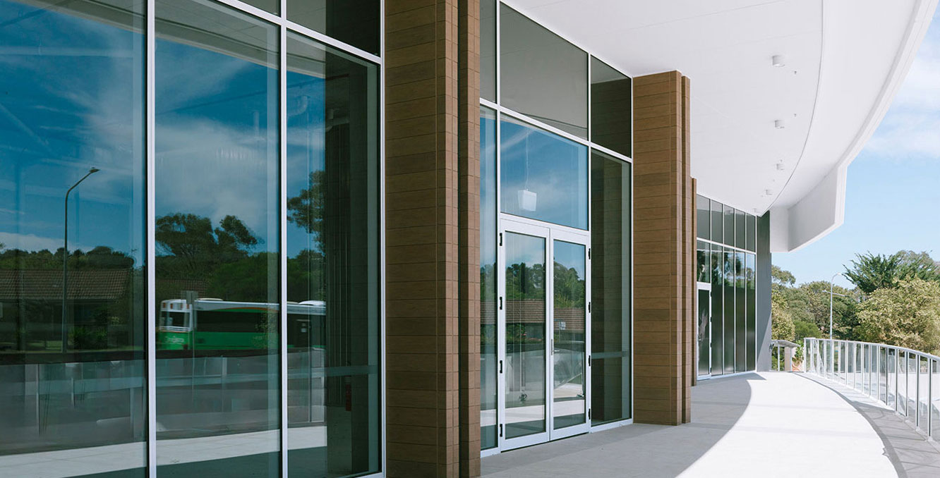 Street-level view of ground-floor commercial spaces at G+ development in Giralang