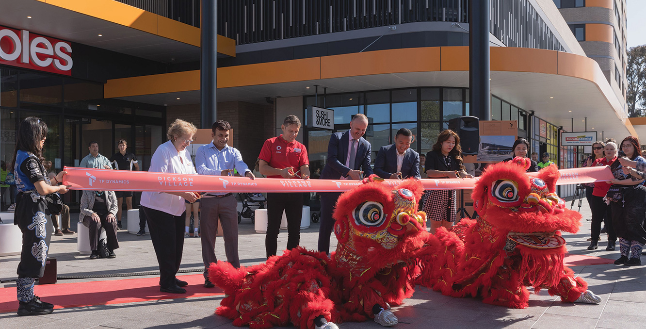 A new era for Dickson ribbon cutting ceremony