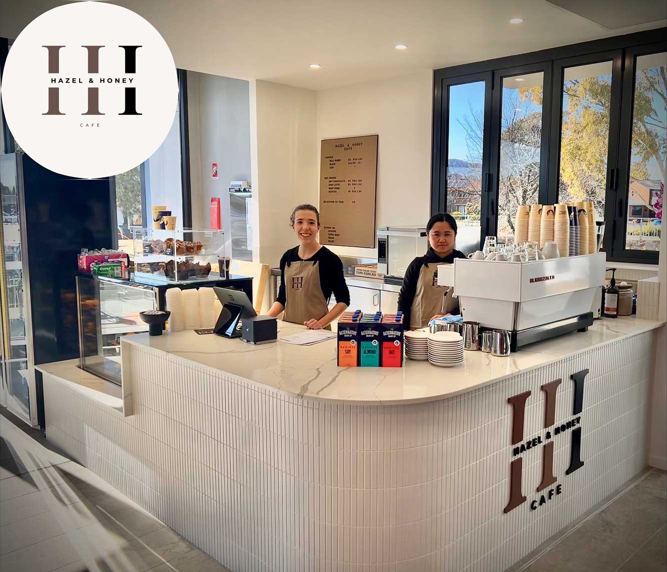 Giralang School premises with buildings and outdoor area in the local community