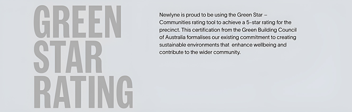 Connectivity concept at Newlyne linking homes to workplaces and dining
