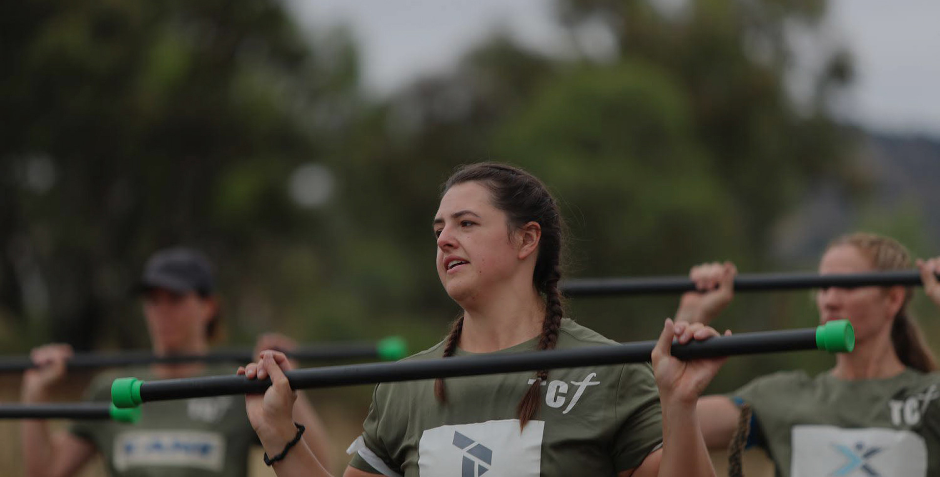 Group fitness training during Terry Campese Foundation Special Forces Challenge