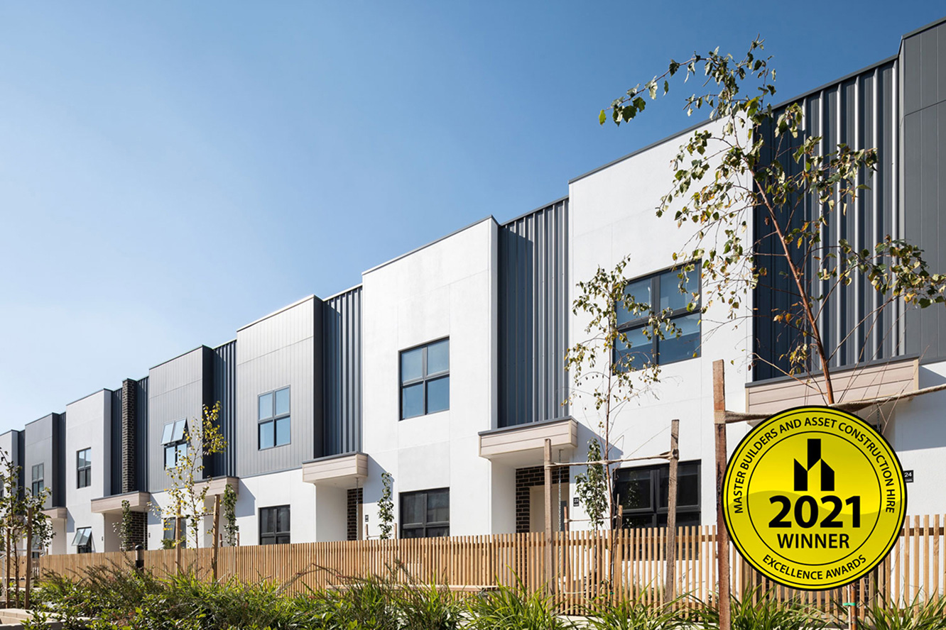 Award-winning WISH townhouse development in Bruce by TP Dynamics
