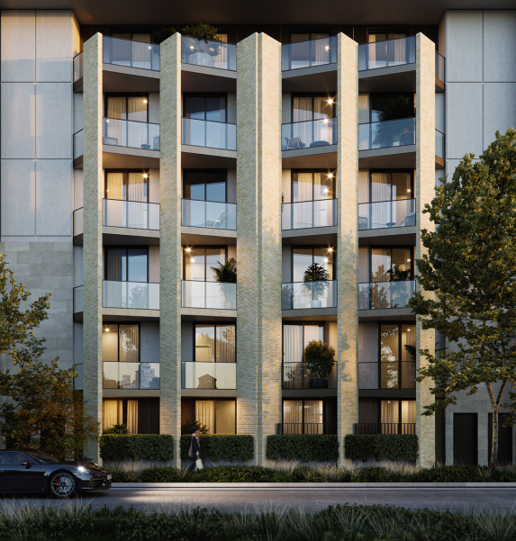 Denman Prospect Stage 3 development featuring modern apartment living and community spaces