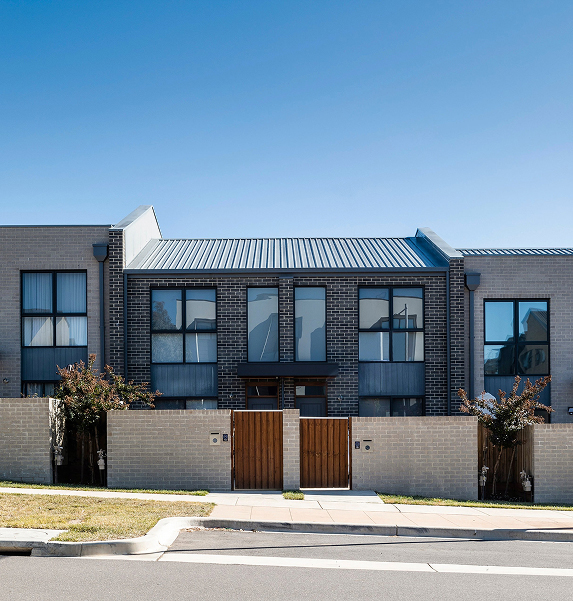 NEST I contemporary family-living townhouses in Canberra by TP Dynamics