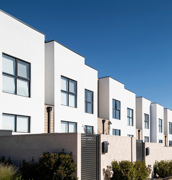 NEST III modern minimalist townhouses in Canberra by TP Dynamics