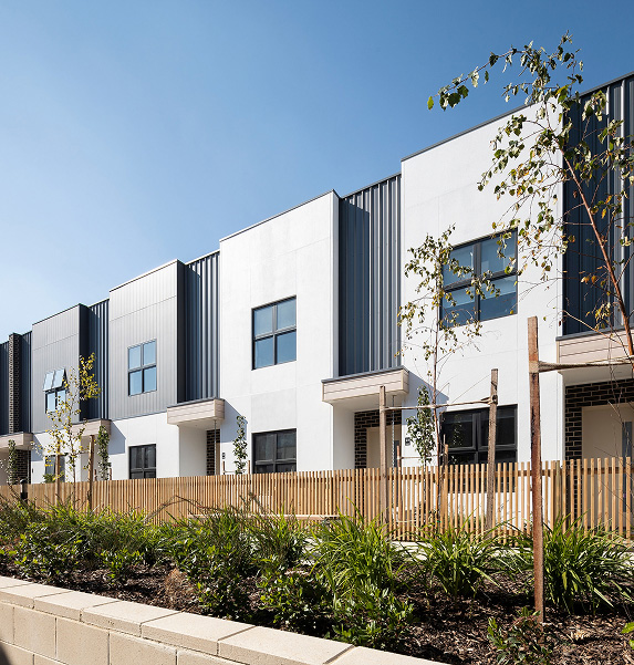 WISH inner-suburb living townhouses in Canberra by TP Dynamics